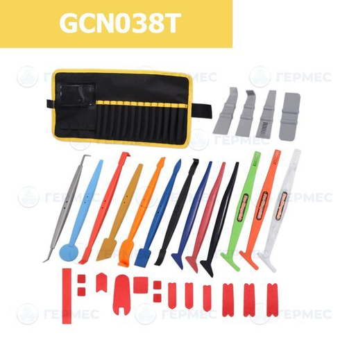 Набор для работы с виниловой пленкой со встроенным магнитом (18 предметов) с сумкой GCN038T