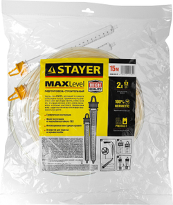 STAYER 15 м, d 6 мм, гидроуровень (3486-06-15)
