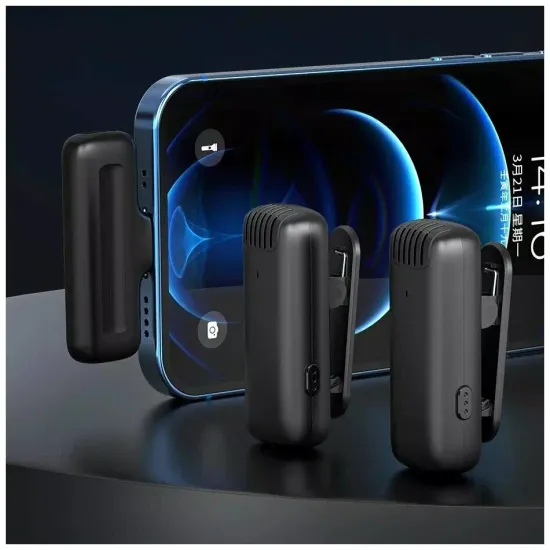 Микрофон для мобильного устройства Ulanzi J12 (Lightning), черный