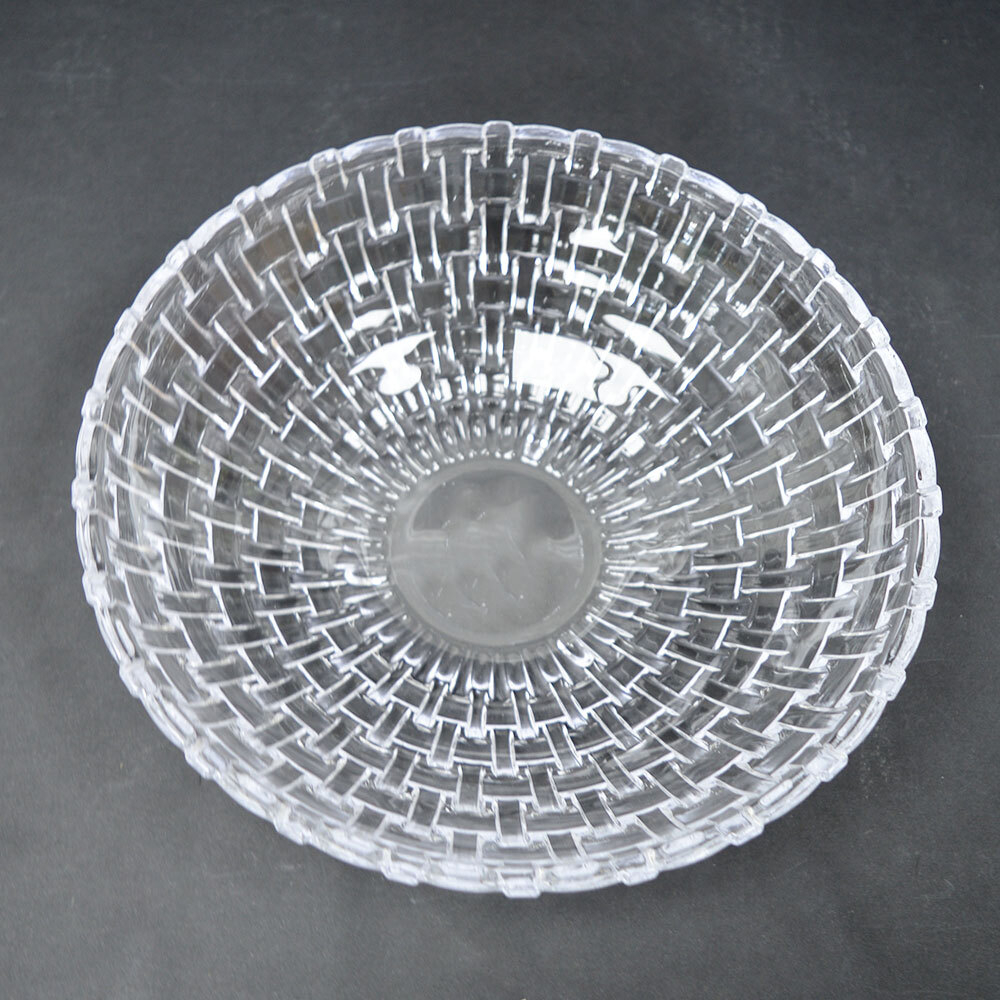 Фруктовница 25*8см стеклянная