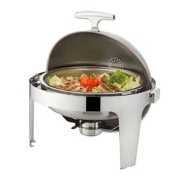 Мармит 6,8 л круглый с откидной Roll-top крышкой 36 см h 65 см SUNNEX