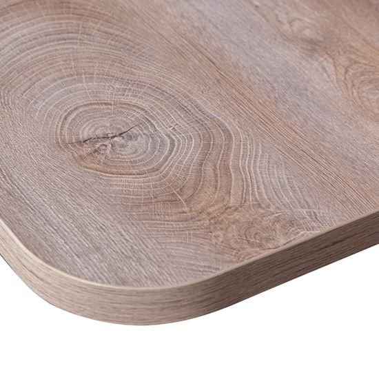 МОДЕРН-9, СТОЛ РАЗДВИЖНОЙ (120+40) ЭНДГРЕЙН / опора черная