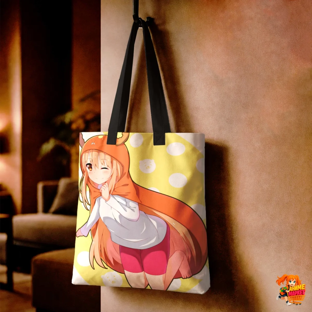 Сумка шоппер с принтом Himouto! Umaru-chan