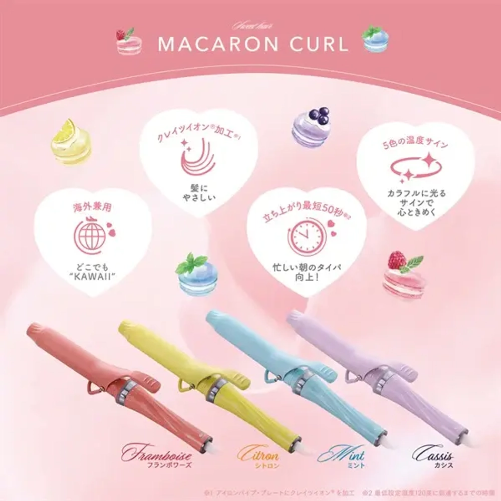 Предзаказ 21 день ‼️ CREATE ION MACARON CURL 32mm