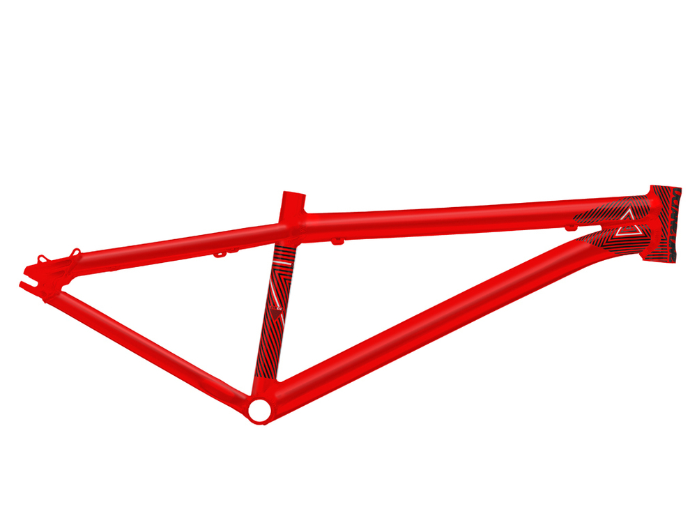 Рама Octane One Zircus / 2015 Red/Light Red;