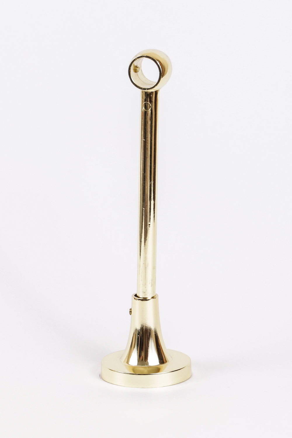 Держатель однорядный 16 мм золото глянец