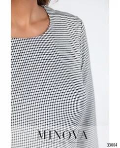 Платье 3122-темно-синий Minova