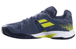 Детские теннисные кроссовки Babolat Propulse Clay JR - grey/aero