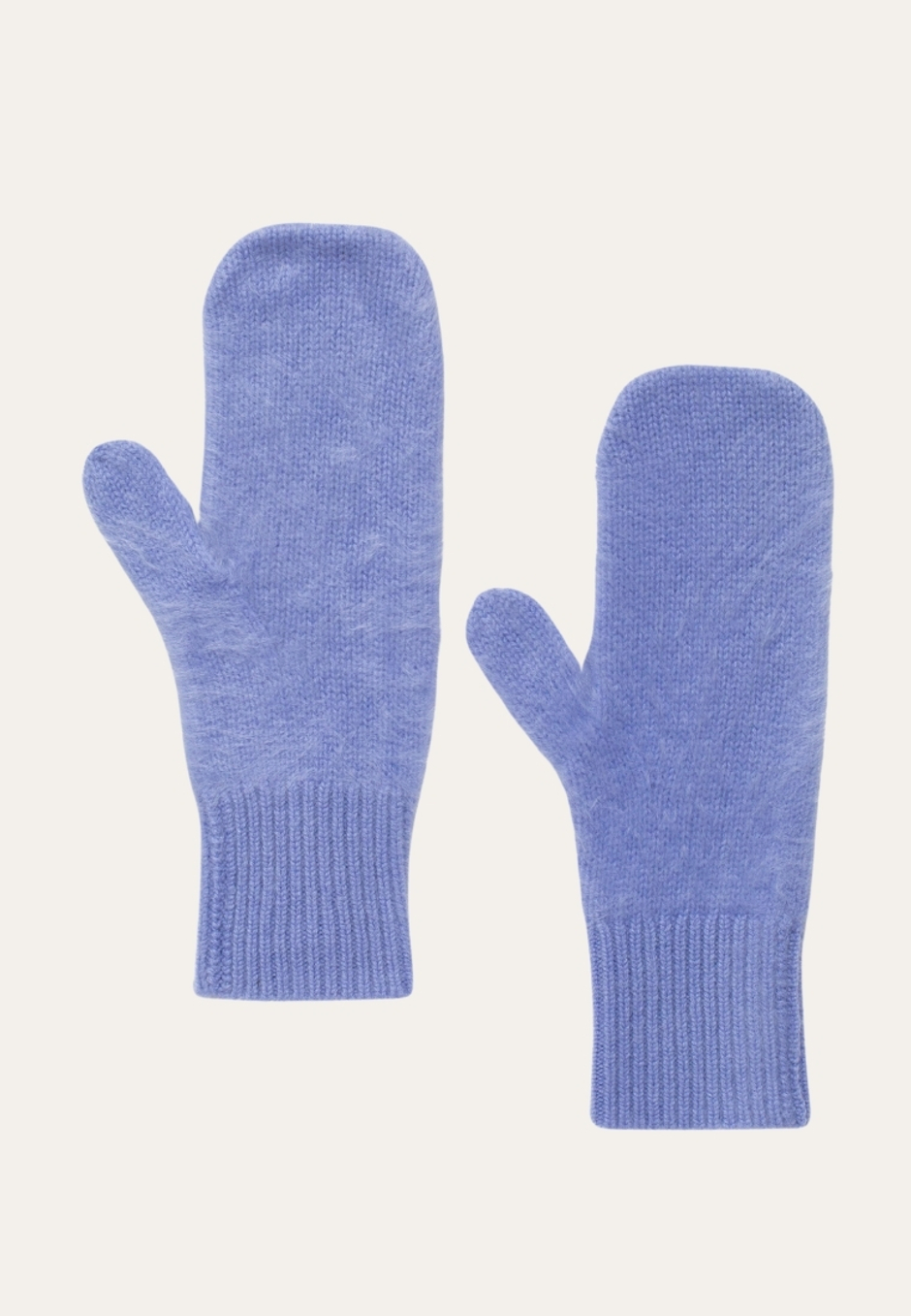 Варежки из пушистого кашемира