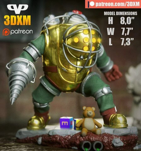 Фигурка Chibi Big Daddy from Bioshock