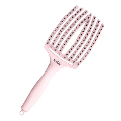 Olivia Garden Щетка для волос Fingerbrush Care Iconic Boar&Nylon Pastel Pink L