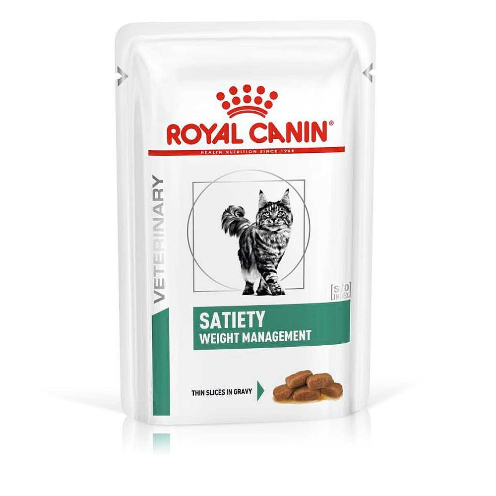 Royal Canin Satiety Weight Management Корм д/кошек соус 85г*28