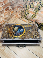 Шкатулка-комод "Дракон и ангел"