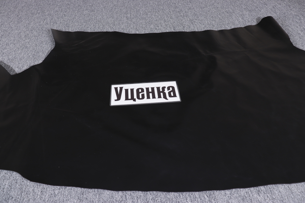 Уценка: 0,8-1,0 мм Кожа Галантерейная КРС Чёрная Ривьера 122 дм²