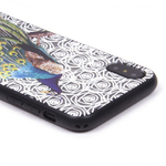 Чехол ТПУ Павлин для iPhone X/XS, 010161