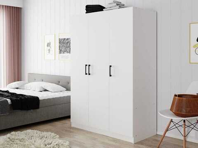 Распашной шкаф Бьянка 3 Белый 101  150*60*240