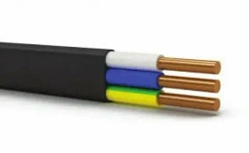 Кабель ВВГ нг  (А) LS -  3х1,5 ГОСТ ок(N, PE)-0,66  (100м) (1.36УО11 Am 3) (АМГ-ЭЛЕКТРО, У, ШК)