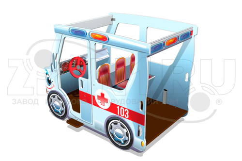 Игровой макет «Машина Скорая помощь»