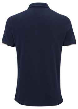 Мужское теннисное поло Tecnifibre Waffle - marine