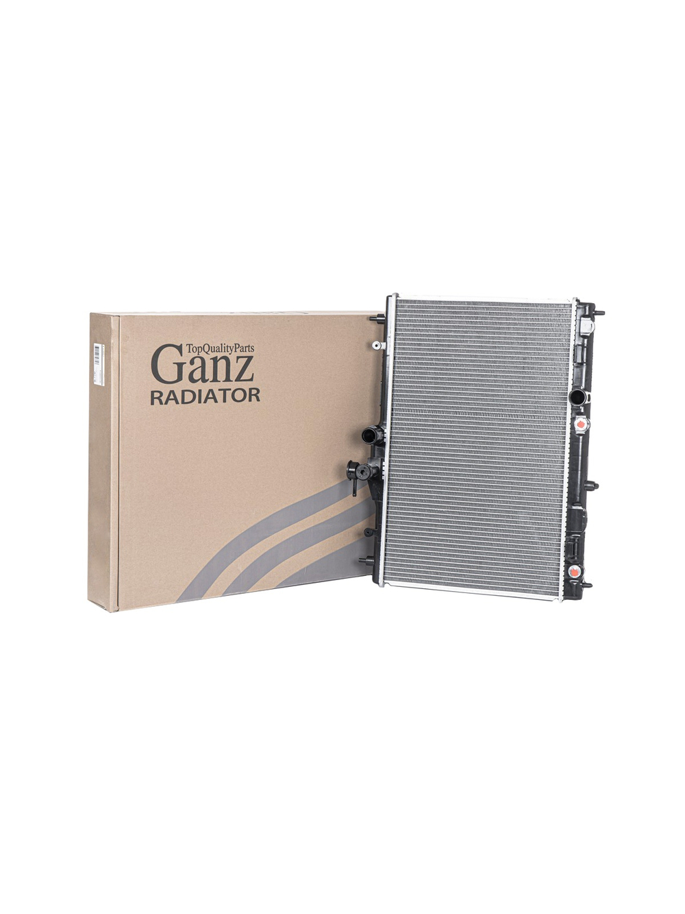 Радиатор основной NISSAN Tiida mot.1,6/1,8L АКПП GANZ GIJ21240
