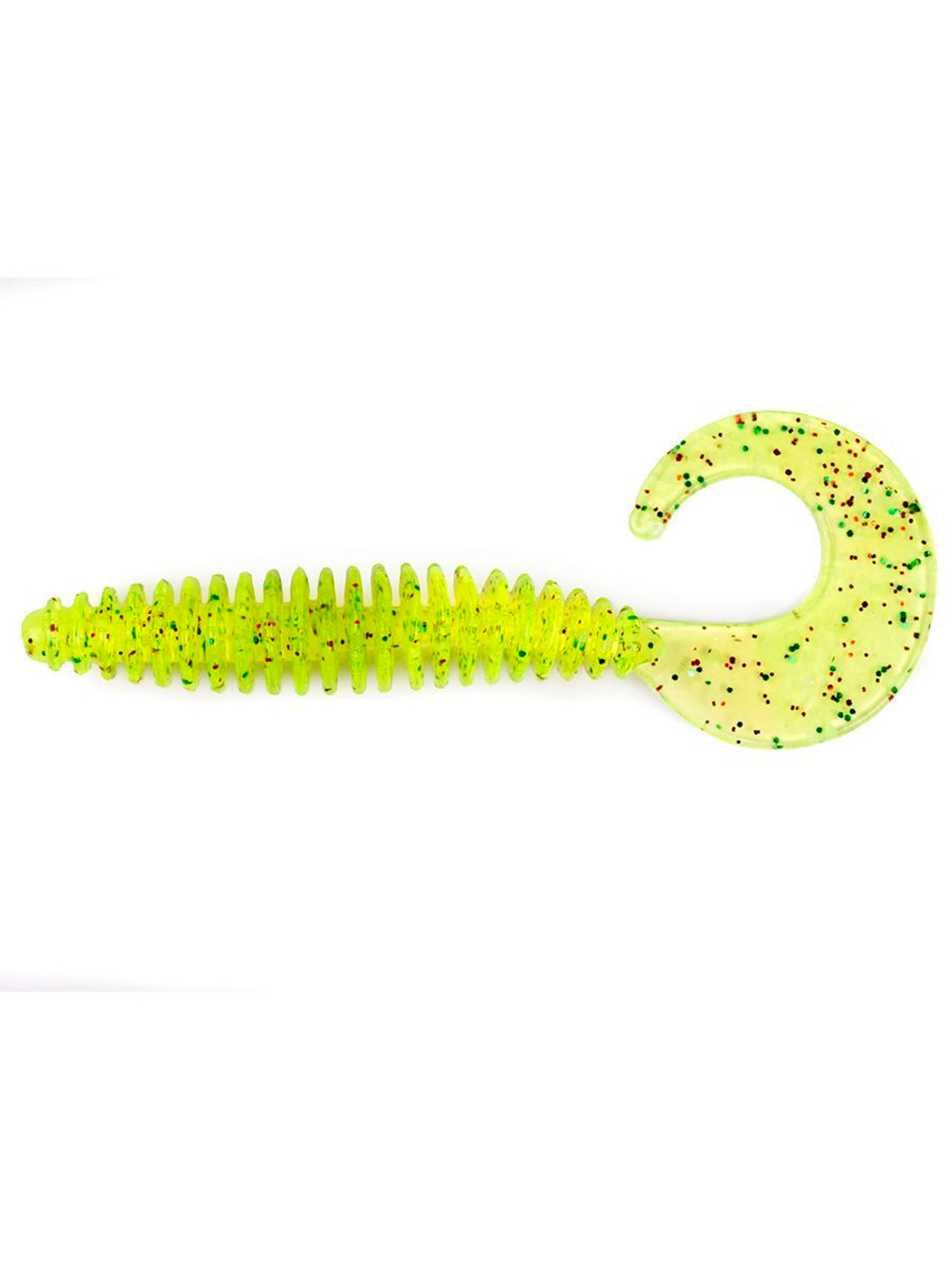 Слаги съедобные искусственные LJ Pro Series ULTRAWORM CURLY 2,0in (05.00)/PA16 9 шт. в упак.