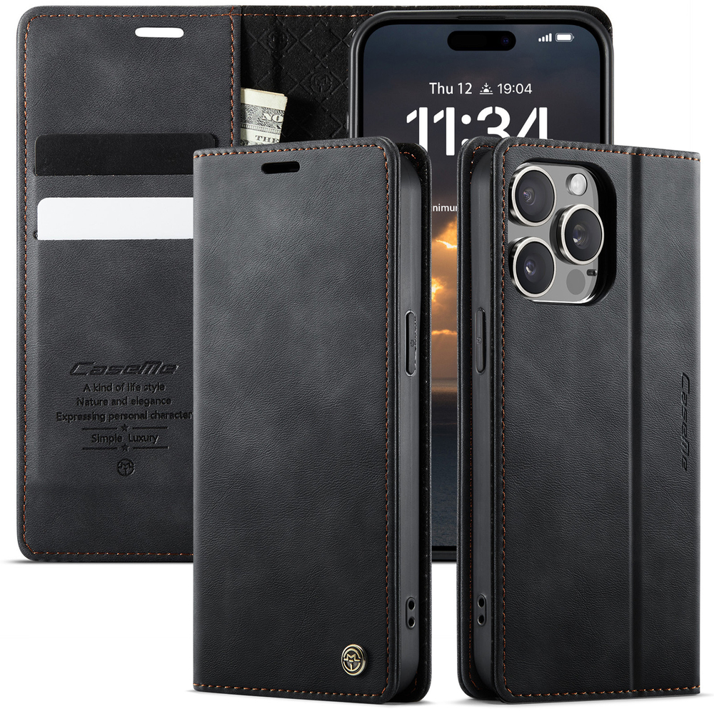 Чехол-книжка CaseMe RFiD iPhone 14 Pro Max