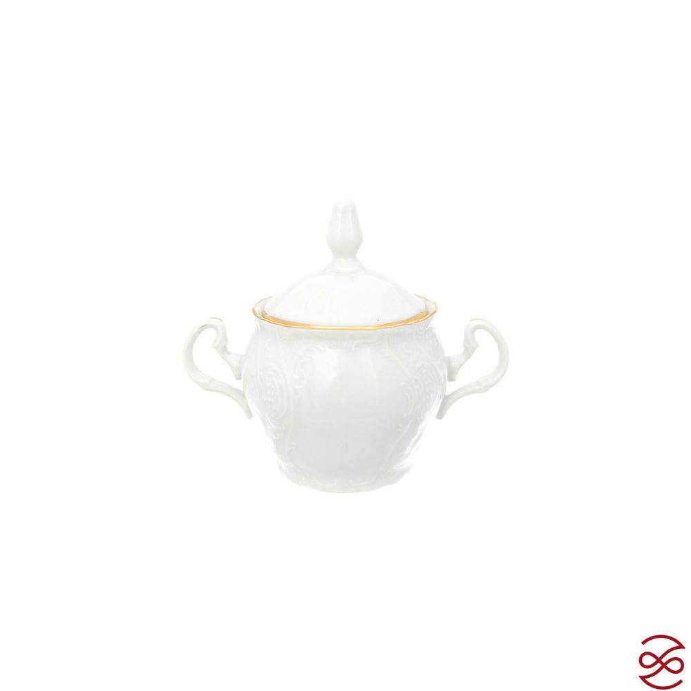 Чайный сервиз на 6 персон Bernadotte Белый узор 17 предметов