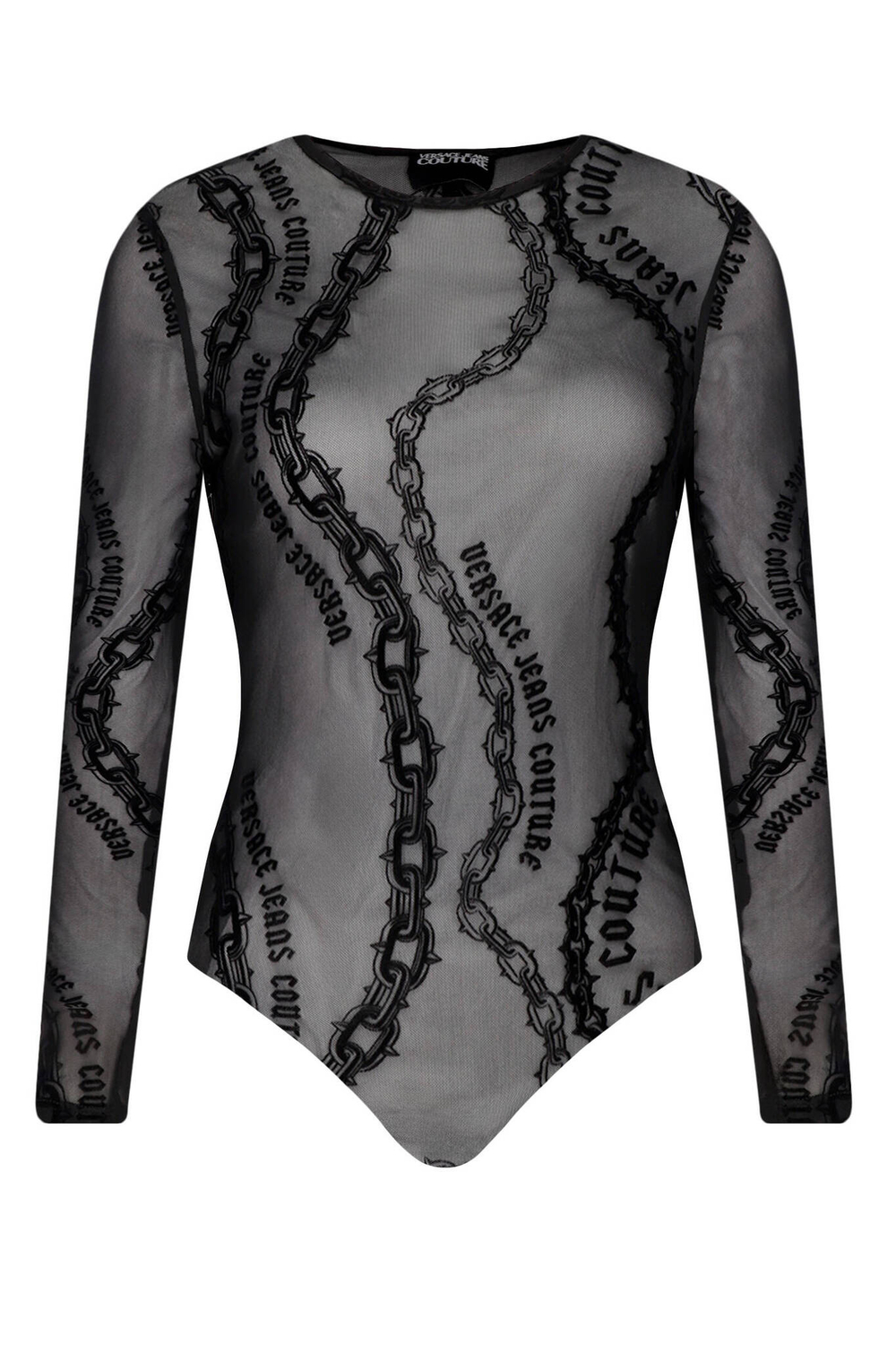 Боди Versace Jeans Couture - черный(77HAM2A1JS392)