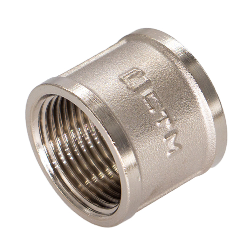 Муфта прямая СТМ CRSF0114, внутренняя/внутренняя резьба, 1 - 1/4", латунь