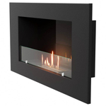 Каминокомплект:Биокамин Firelight BFP/W-90+Набор керамических камней М, черные