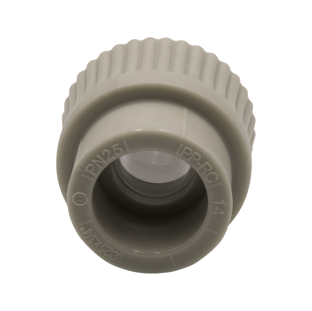 Муфта комб. нар 25х3/4'' EVER® plast  СЕРЫЙ (Россия)