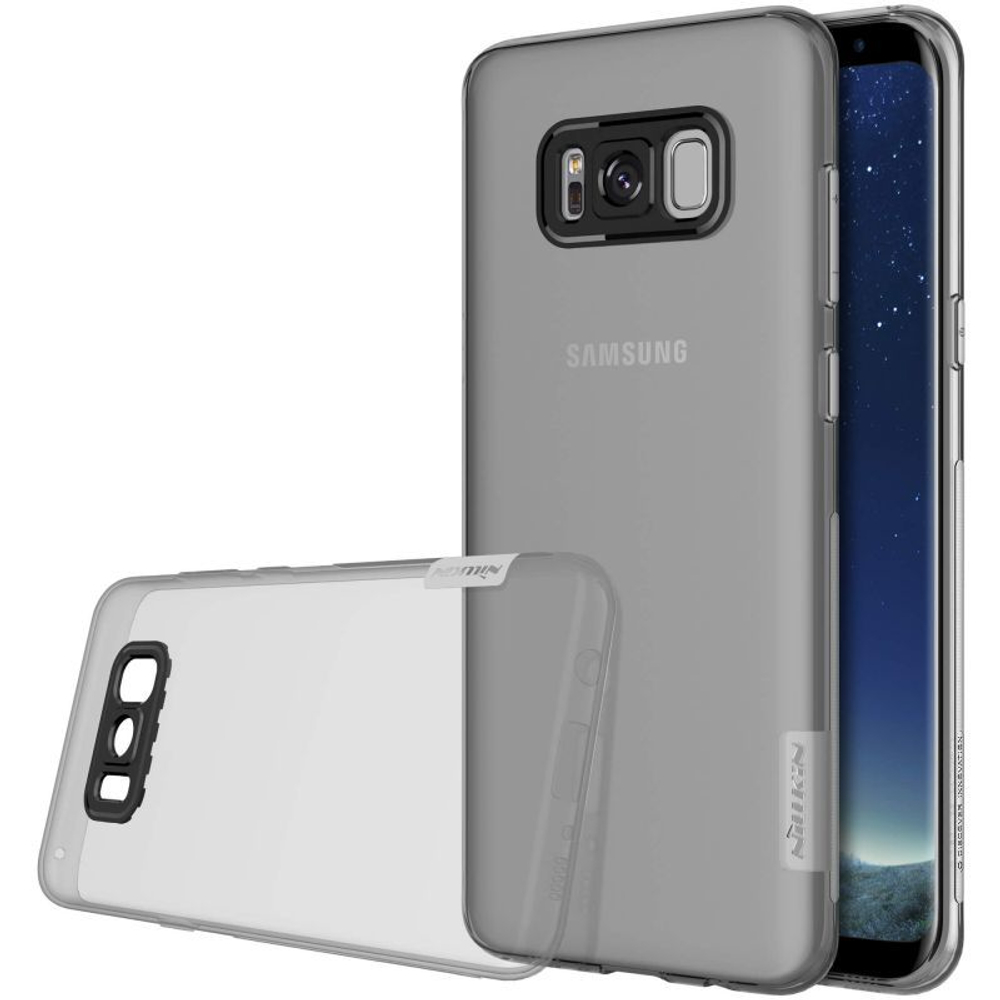 Прозрачный силиконовый чехол Nillkin Nature для Samsung Galaxy S8 Plus