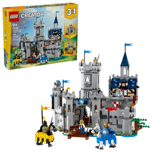 Конструктор LEGO Creator 3in1 31168 Средневековый замок Конного рыцаря