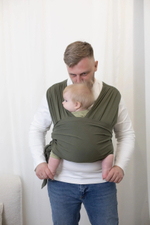 Трикотажный слинг QUICK HUGS (без намотки) цвет Хаки