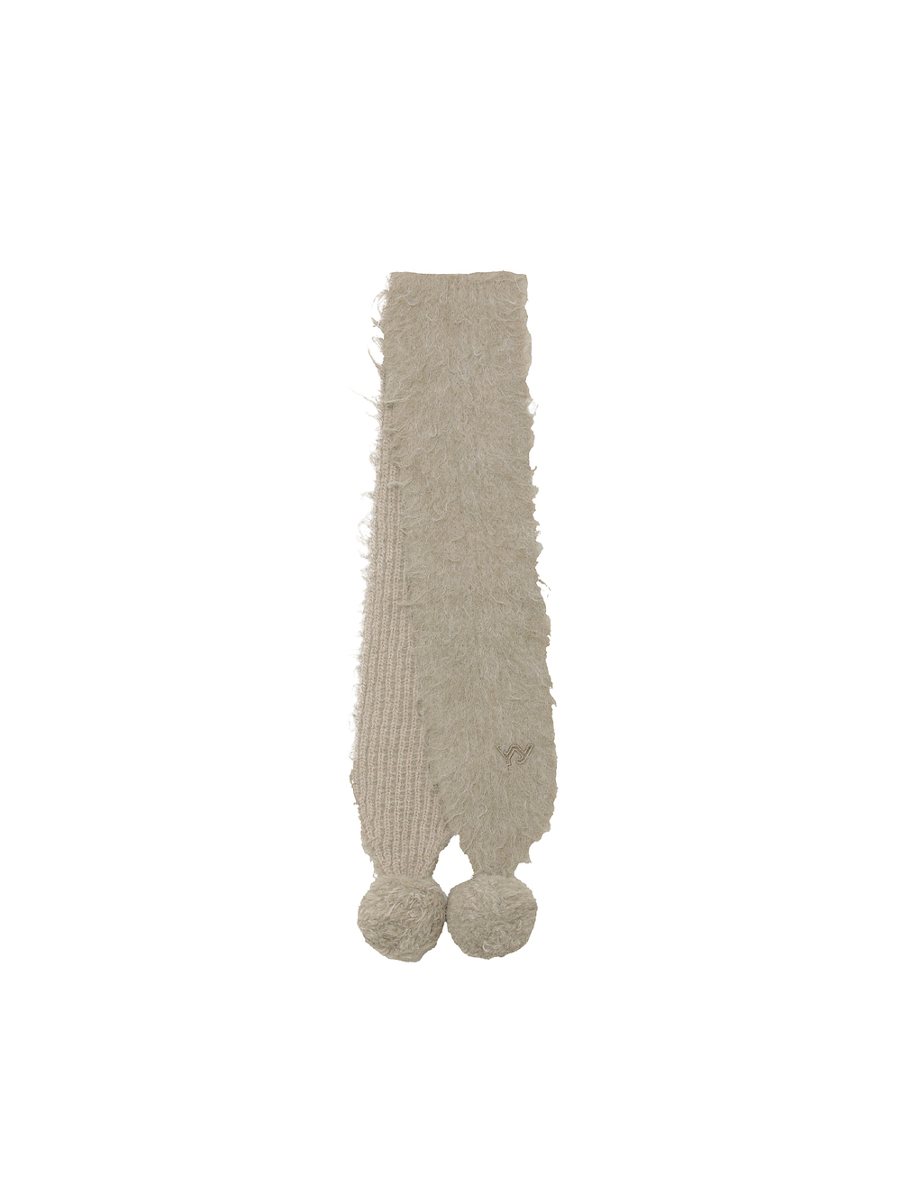 Шарф Shaggy Pompon Scarf
