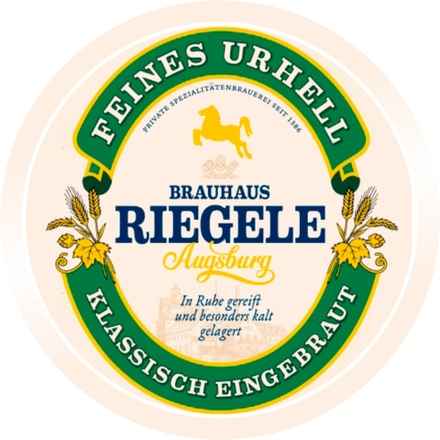Пиво Ригеле Файнес Урхель / Riegele Feines Urhell 30л - кег