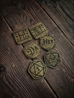 Жетоны  D2. Двусторонняя монета