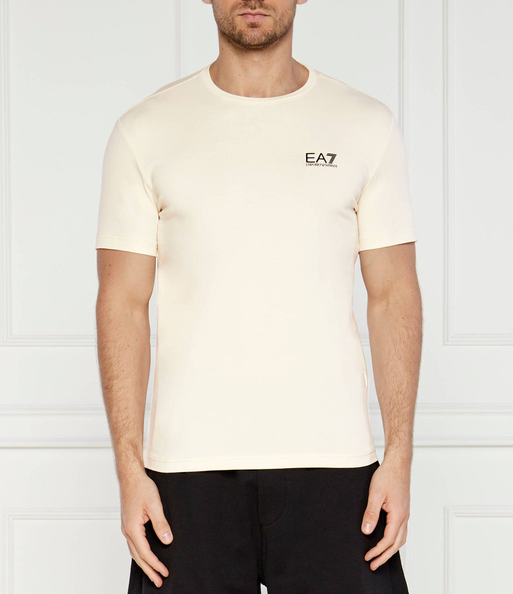 Футболка EA7 - экрю(8NPT26 PJVQZ)