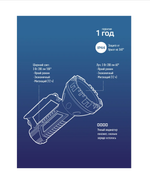 Фонарь прожектор КОСМОС KOC904Lit Черный/серый