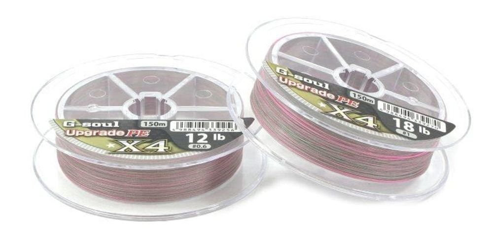 Шнур YGK Real Sports G-Soul X4 Upgrade 150м 0.8, 14lb