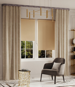 Пластиковый карниз Legrand 2-х рядный Стоун 1600 мм