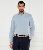 Рубашка Wide Spread Oscar Jacobson - голубой(12487916)