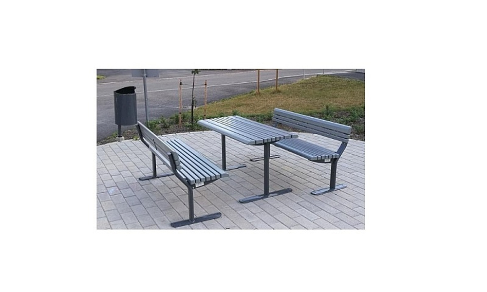 Скамья со спинкой PARK PLACE