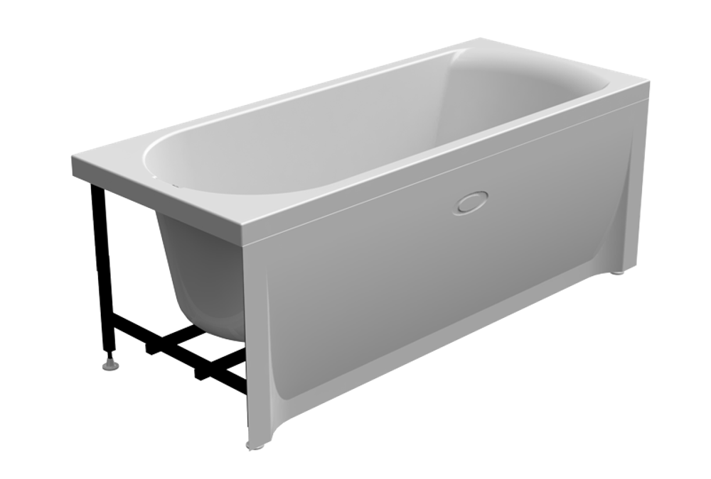 Акриловая ванна Radomir Vanessa (Радомир Ванесса) Николь 150х70, с каркасом