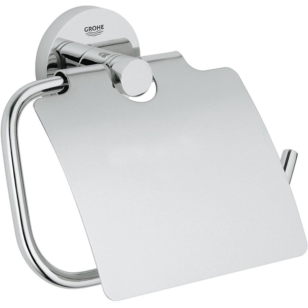 Держатель туалетной бумаги Grohe Essentials 40367001 с крышкой Хром