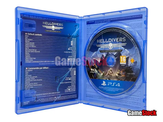 PS4 Helldivers: Super-Earth Ultimate Edition (Б/У, Полностью на русском языке, CUSA-02974)