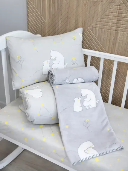Детский комплект в кроватку Baby Nice 4 предмета