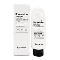 Крем для лица выравнивающий тон кожи FarmStay Honeymoon White Flower Tone-Up Cream 150мл