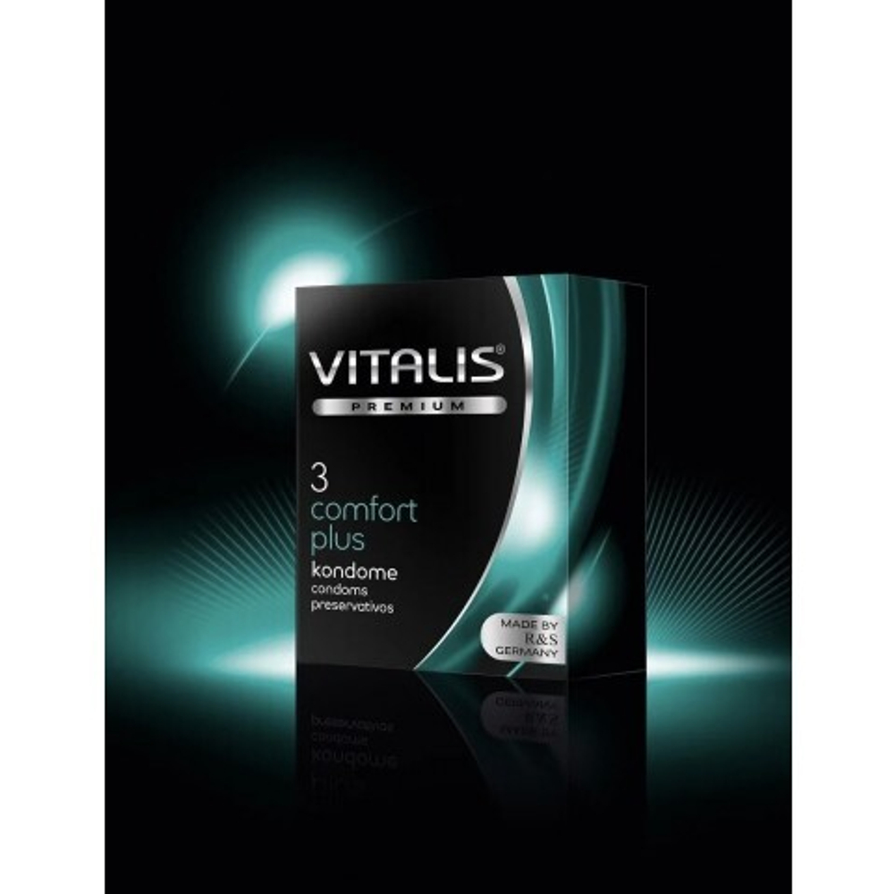 VITALIS №3 Comfort+ Презервативы анатомической формы