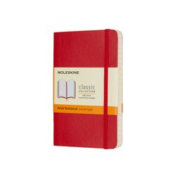 Блокнот Moleskine Classic Soft Pocket красный (QP611F2)